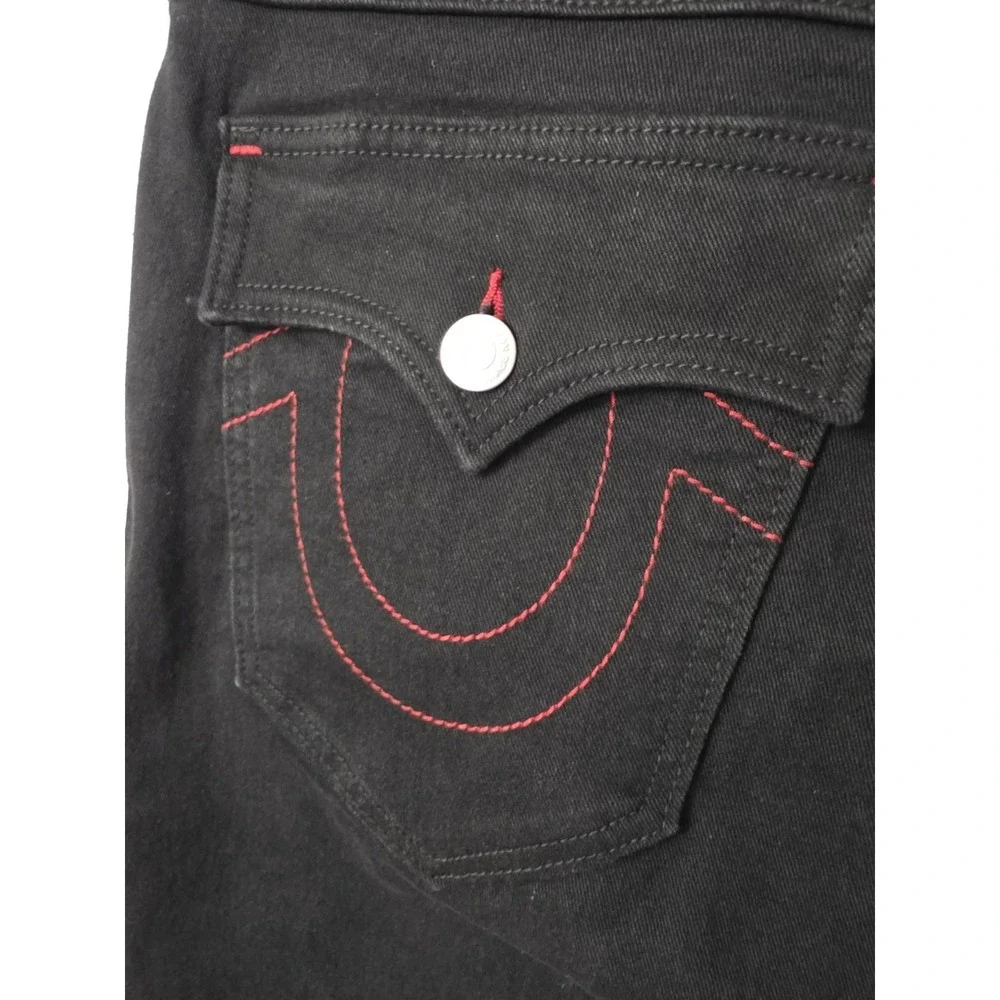True Religion SN flap Slim‎ Color RINSE black Stile 700817 Size 36x32